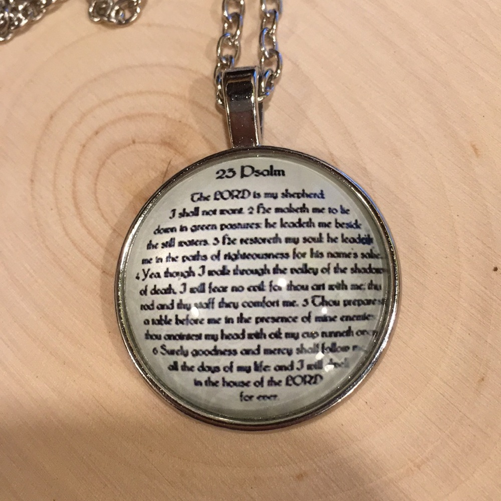 23rd Psalm Necklace - Picture 9 of 9